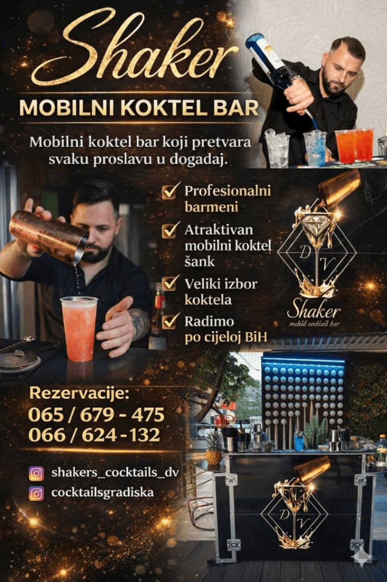 Mobilni koktel šank fotografija 2