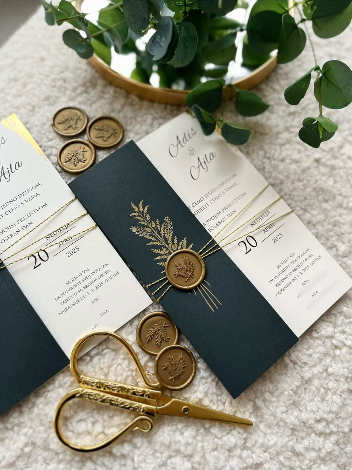 Moje Vjenčanje - Pozivnice fotografija 2