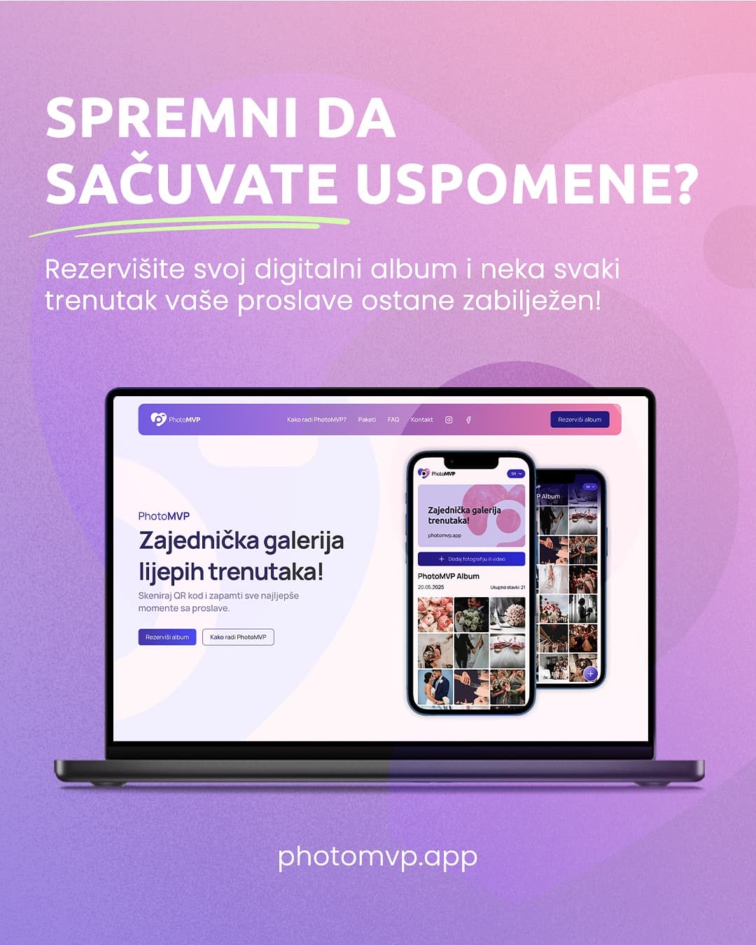 PhotoMVP - Digitalni album za proslave 5