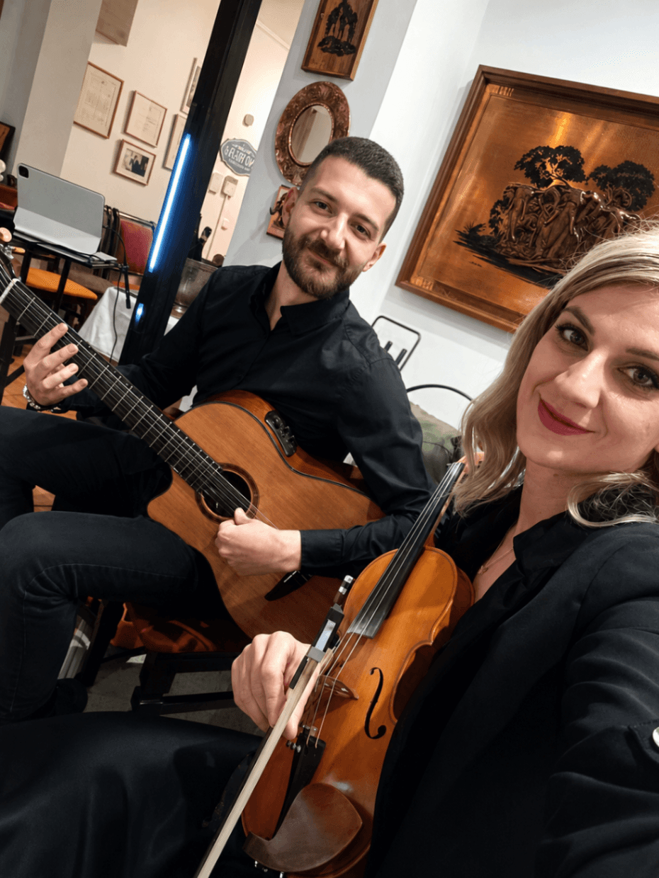 Akustični duo, gitara i violina