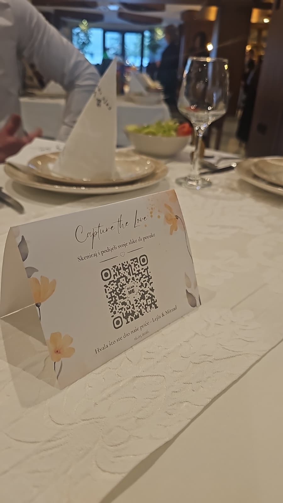 QR kod za svadbe - MemoriesQR fotografija 3