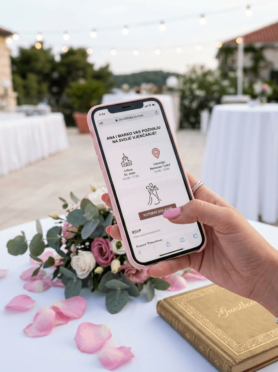 Invitee - digitalne pozivnice za vjenčanja